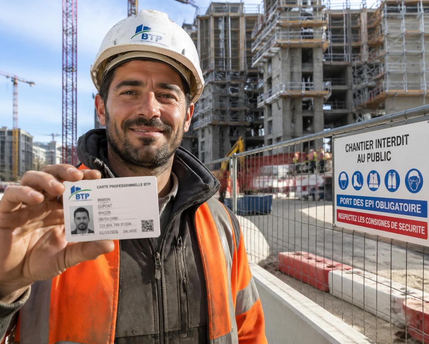 découvrez comment obtenir rapidement votre carte professionnelle btp pour accéder facilement aux chantiers. guide complet des démarches et conseils pratiques.
