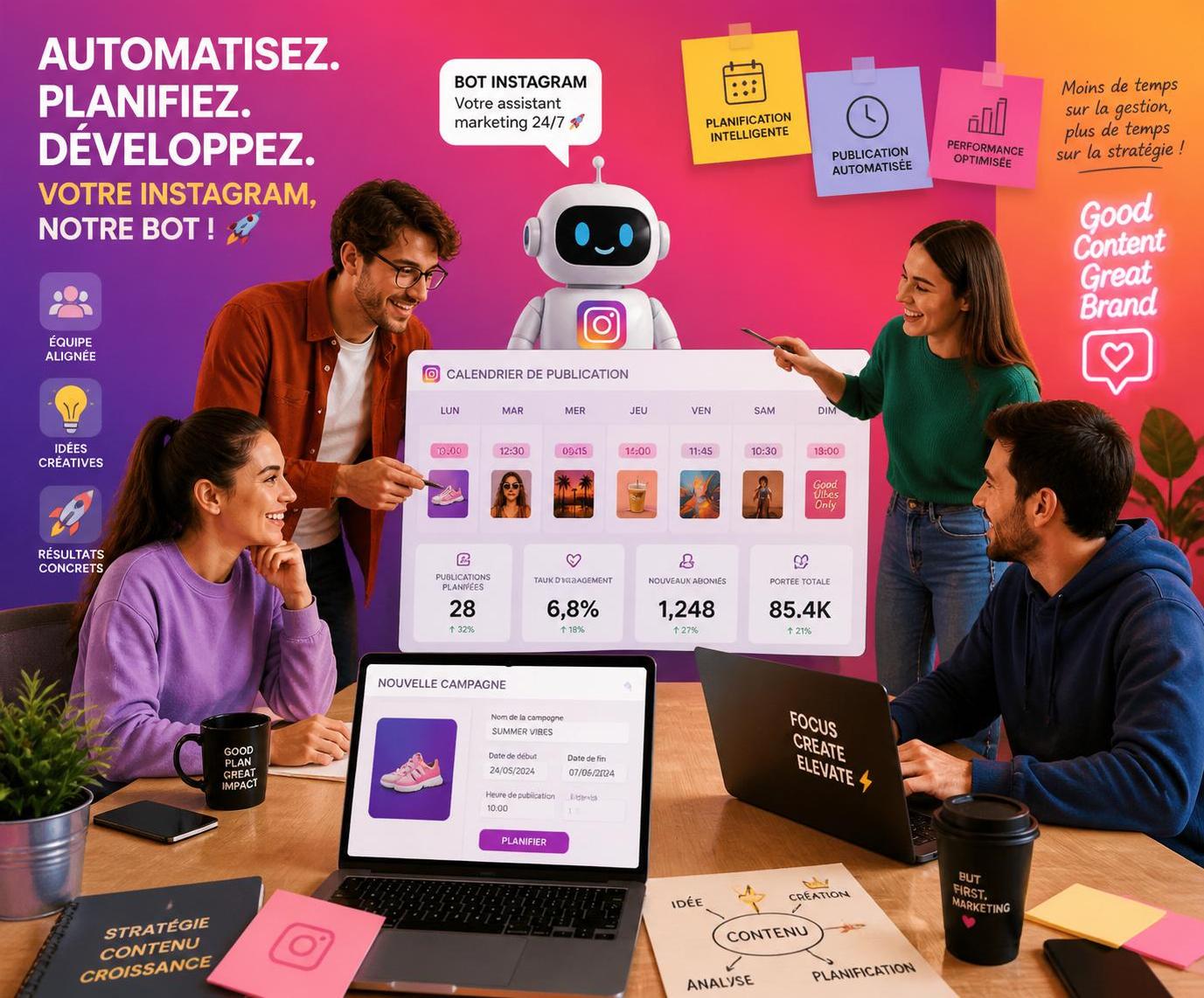 découvrez notre bot instagram pour augmenter votre visibilité et automatiser efficacement votre marketing sur les réseaux sociaux.