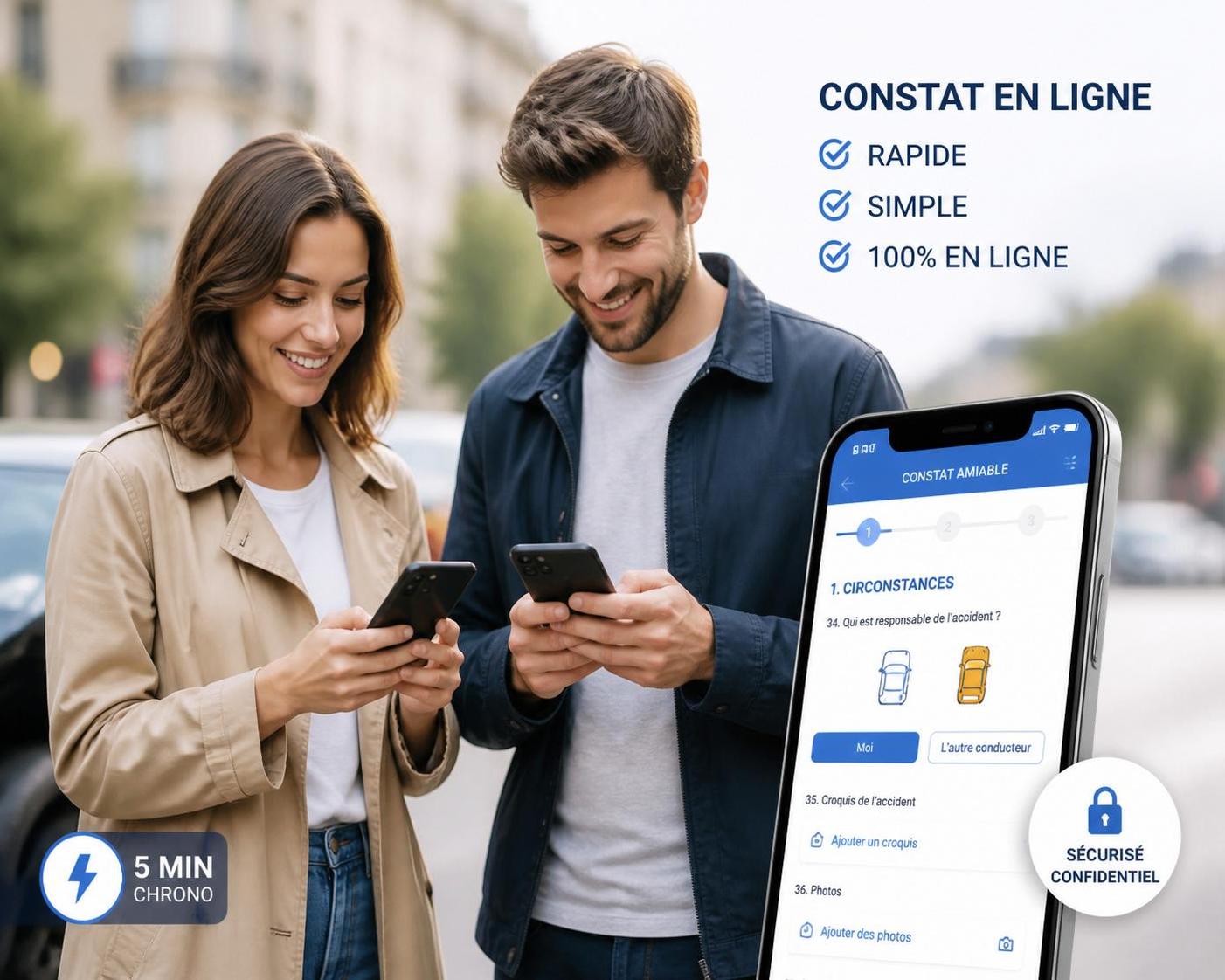 simplifiez vos démarches avec notre service de constat en ligne : rapide, facile et sans stress pour déclarer vos incidents en toute sérénité.