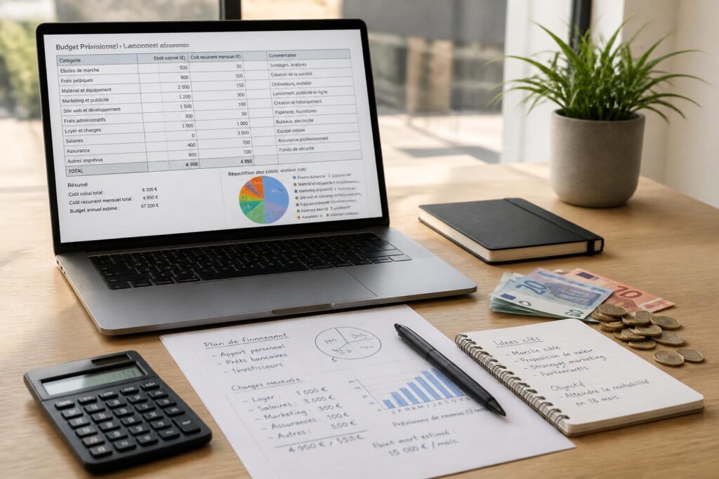 découvrez quel budget prévoir pour lancer votre entreprise et réussir votre projet entrepreneurial grâce à nos conseils adaptés.