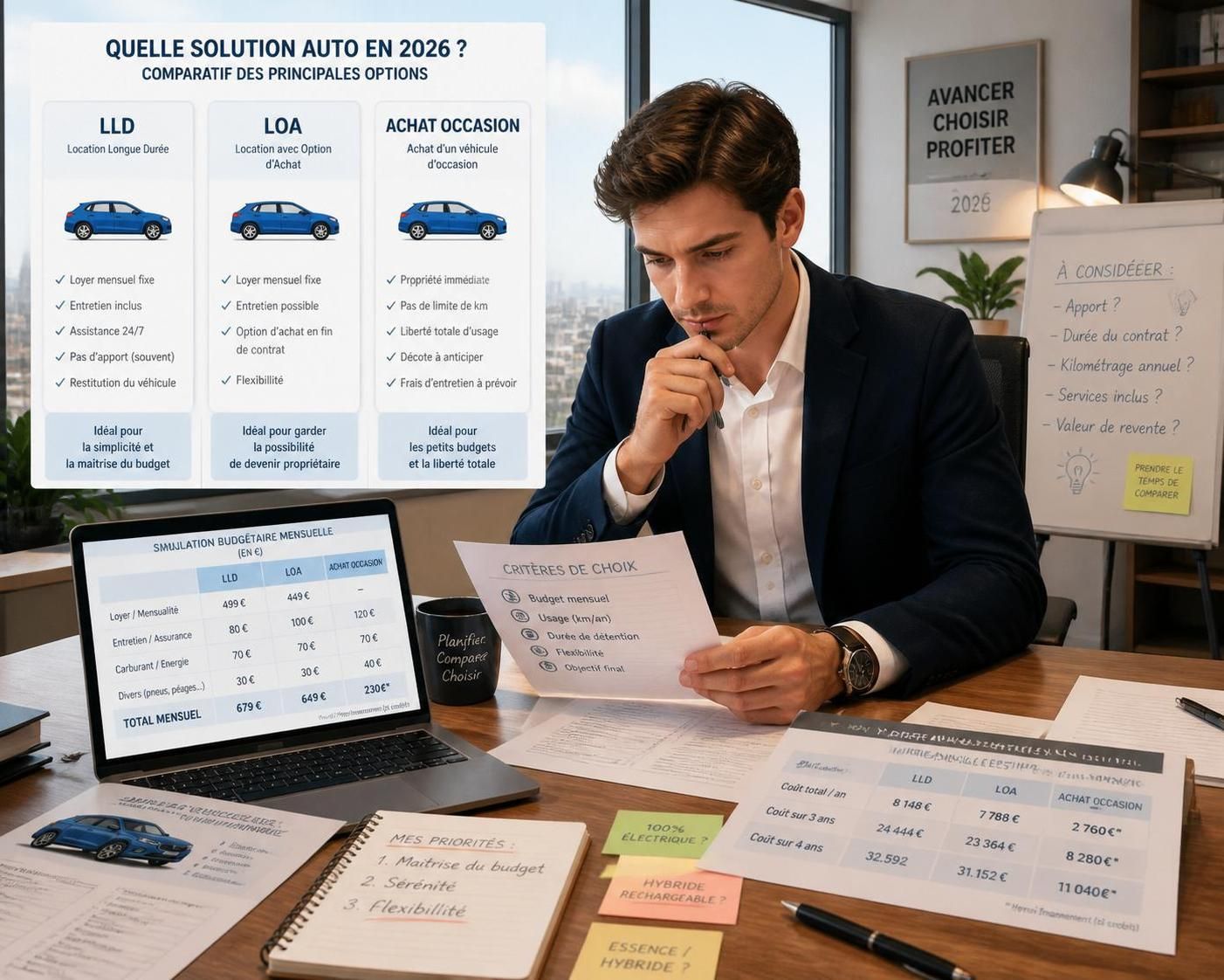 découvrez comment choisir le contrat de voiture en leasing qui correspond parfaitement à vos besoins en 2026, avec des conseils pratiques pour faire le bon choix.