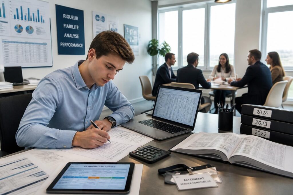 découvrez tout sur l'alternance en comptabilité : formations disponibles, salaires attendus et perspectives de carrière pour bien préparer votre avenir professionnel.