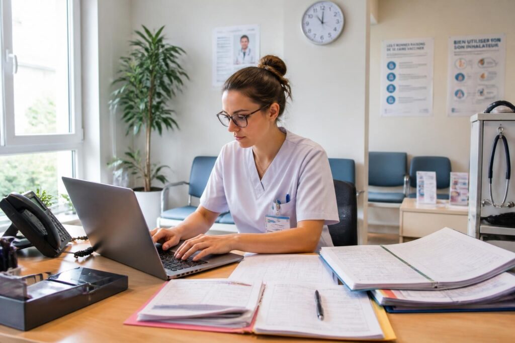 découvrez comment devenir secrétaire médicale en alternance : parcours à suivre, conditions d'admission et conseils pour réussir votre formation professionnelle.