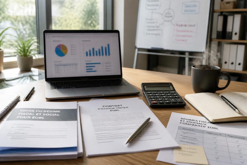 découvrez quel régime fiscal et social choisir pour votre eurl afin d'optimiser la gestion de votre entreprise individuelle à responsabilité limitée.