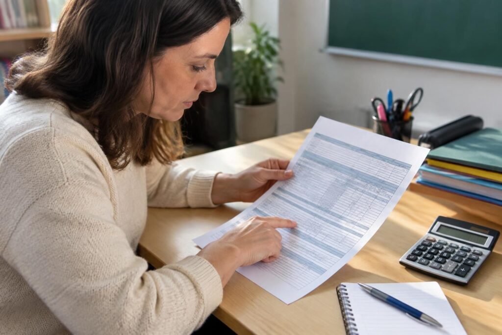 découvrez comment lire et comprendre votre bulletin de salaire à l’éducation nationale : rémunération, primes, cotisations et retenues expliquées simplement.